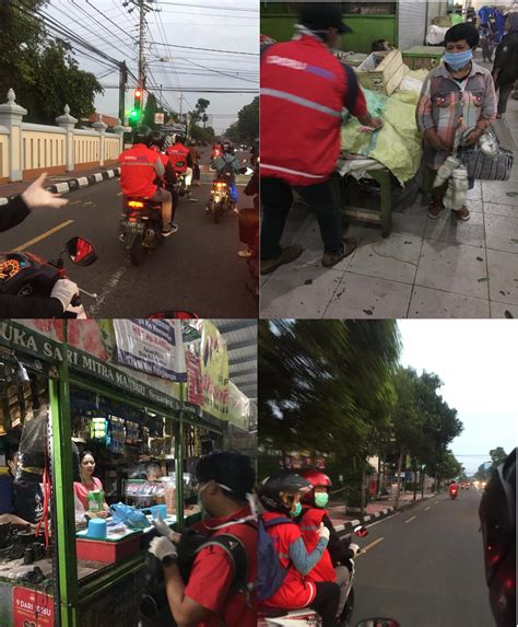 Deru Bagikan Paket Tanggulangi Covid Direktorat Pengabdian