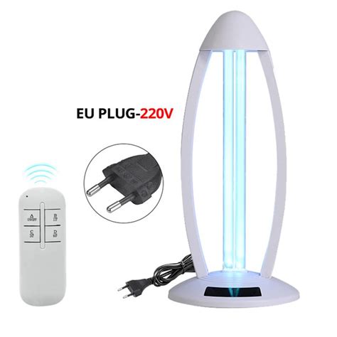 Ev ultraviyole lamba 3 bloğu zamanlayıcı UV lamba sterilizatör 50W ozon