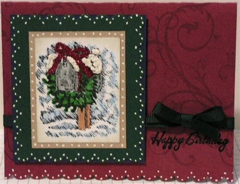 Winter Birthday Wishes By Treelady62 At Splitcoaststampers