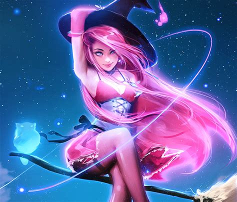 Witch digitalart by Ross Draws | No. 3336