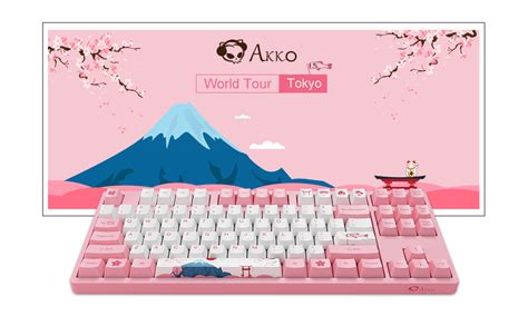 AKKO Keyboard - 3087 World Tour Tokyo R1 Akko Pink Switch