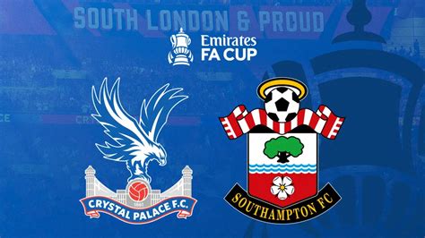 Ticket details: Crystal Palace v Southampton in FA Cup - News - Crystal ...