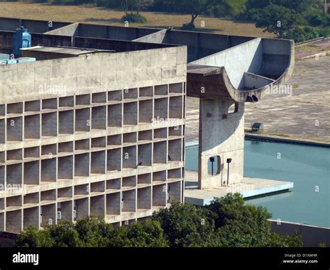 Le Corbusier Assembly Building Capitol Complex Chandigarh Punjab