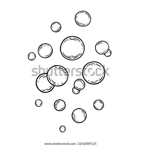 Bubble Sketch Hand Draw Doodle Bubbles Stock Vector (Royalty Free ...