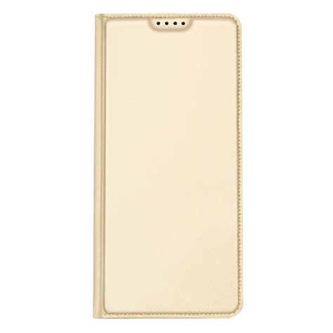 Dux Ducis Samsung Galaxy A14 5G Slim Bookcase Hoesje Goud