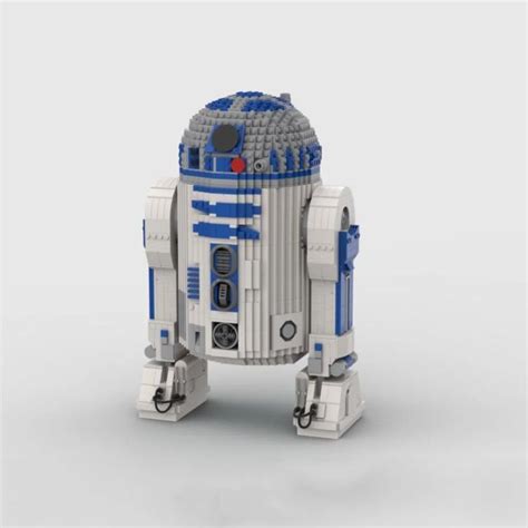 3613 Particles Set MOC 94130 UCS R2 D2 Robot Space Wars Model Space