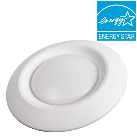 Commercial Electric 6 In Soft White Recessed Led Can Disk Light Ce Jb6