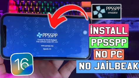 How To Install Ppsspp On Ios No Jailbreak No Computer Youtube