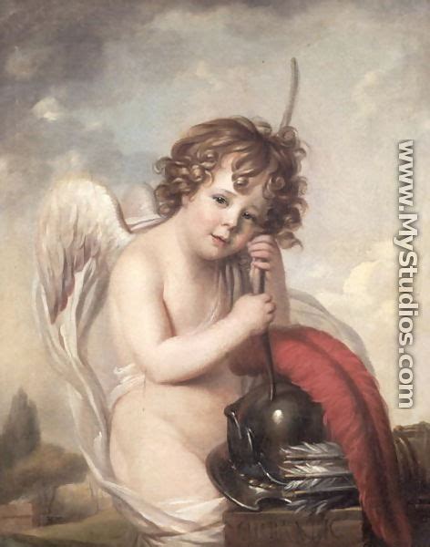 Portrait Of Master Oswald Fawcett As Cupid By Richard Cosway