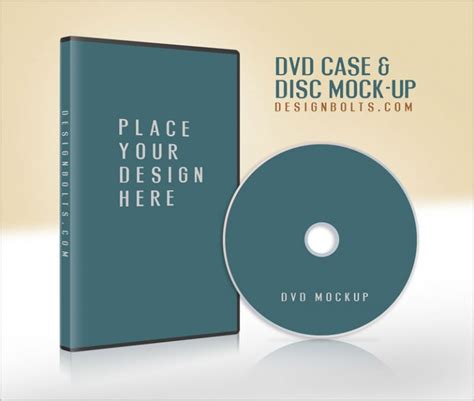 Free Cd Dvd Case Disc Mockup Mockuptree