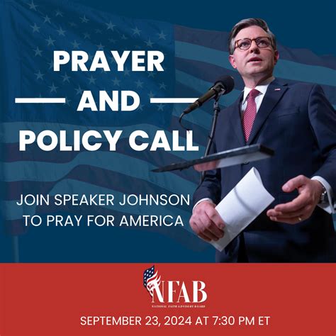 Join Us For The National Faith Leaders Monthly Call With Special Guest