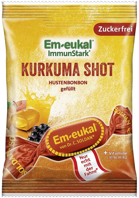 Em Eukal Immun Stark Kurkuma Shot Zuckerfrei 75 G Beutel Kaufen