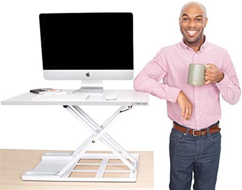 Stand Steady X Elite Pro Standing Desk Converter Instantly Convert