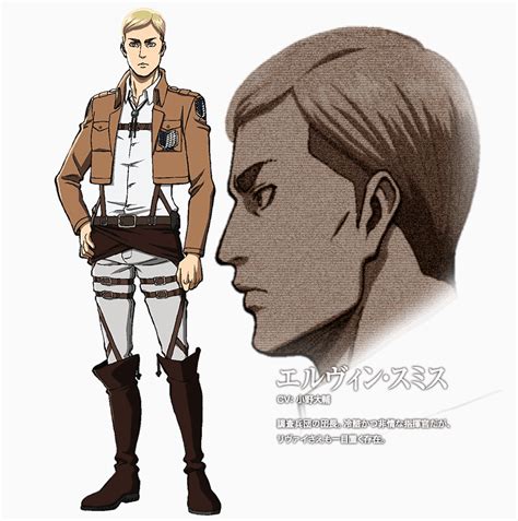 Erwin Smith Shingeki No Kyojin Wiki Fandom