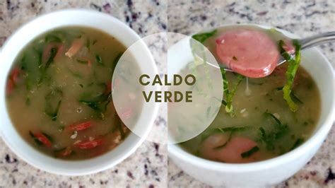 COMO FAZER CALDO VERDE BATATAS FÁCIL DE FAZER E DELICIOSO