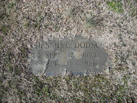 Jessie Cates Dodson 1893 1956 Memorial Find A Grave