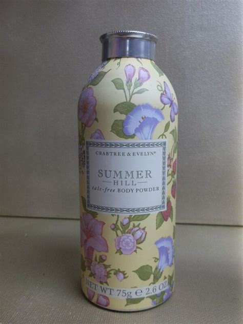 Crabtree & Evelyn summer hill talc free powder - crabtree & evelyn