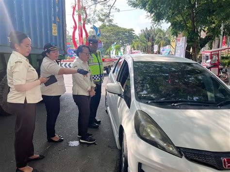 Giat Rutin Samsat Minut Gelar Razia Menunggak Pajak Fajar Manado