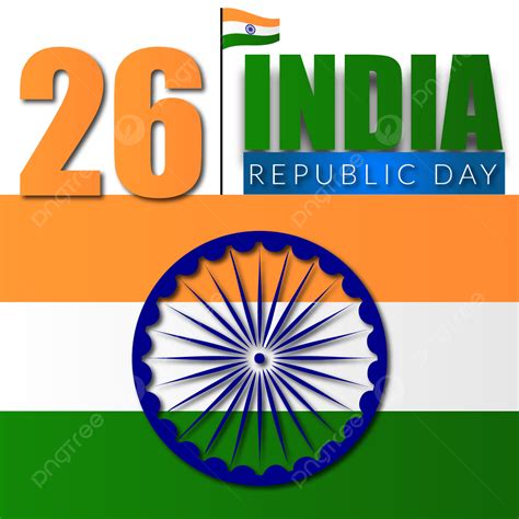 India Republic Day Png Vector Transparent Design India Republic Day