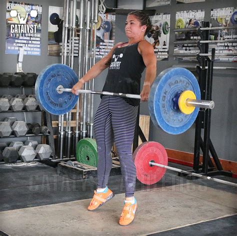 Nicole Snatch Catalyst Athletics Olympic Weightlifting Photo Library