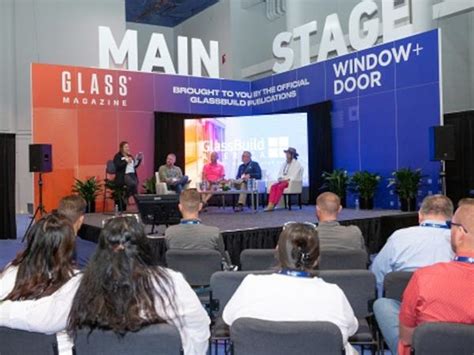 Build Community At The Glassbuild Main Stage