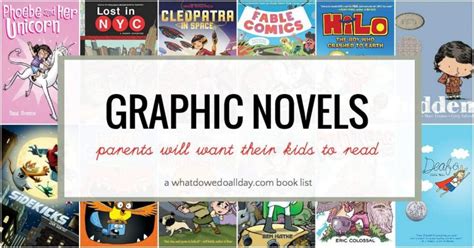 Fantastic Graphic Novels for Kids (3-5th Grade—and up!)