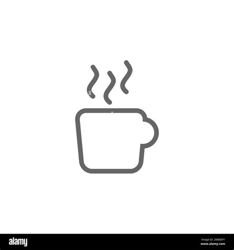 Mug Icon Hot Coffee Graphic Resource Mockup Vector Illustration Stock Vector Image Art Alamy