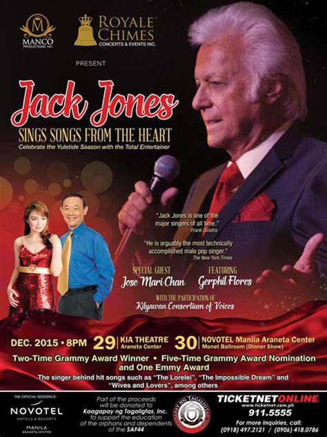 Jack Jones Live in Manila 2015 - Philippine Concerts