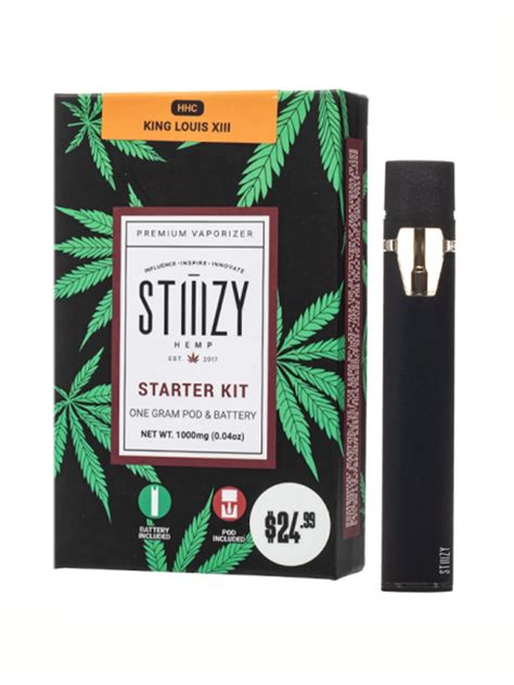 King Louis XIII Stiiizy HHC Starter Kit 1G FREE SHIPPING