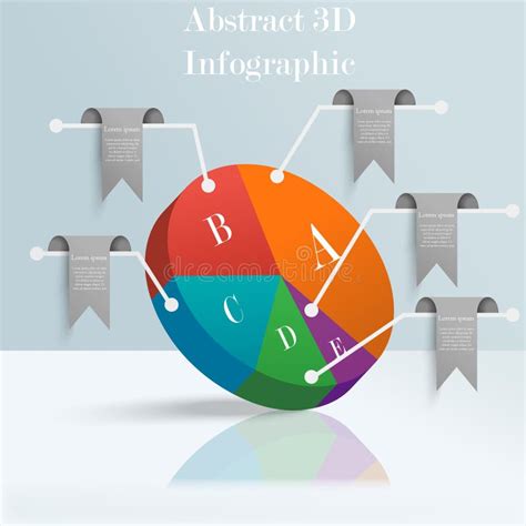 抽象圈子infographic图 向量例证 插画 包括有 格式 信息 要素 抽象 流程图 现代 70525419