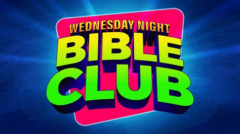 Wednesday Night Bible Club — Sunset Church Of Christ