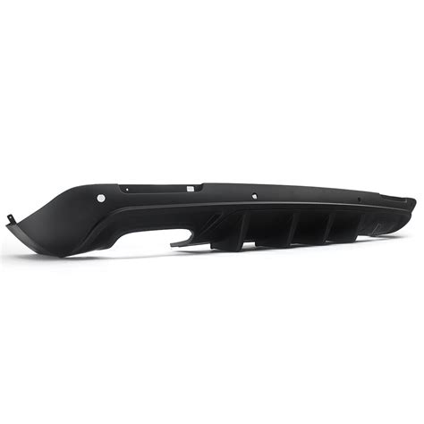 For Dodge Challenger Shark Fins Rear Bumper Lip Diffuser