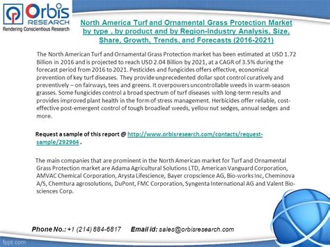 North America Turf And Ornamental Grass Protection Market By Type By