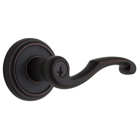 Weiser Maya Venetian Bronze Entry Lever The Home Depot Canada