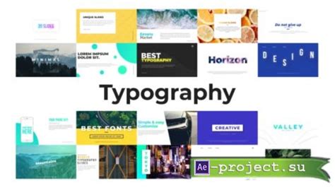 Videohive Typography Slides 37691305 Project For After Effects