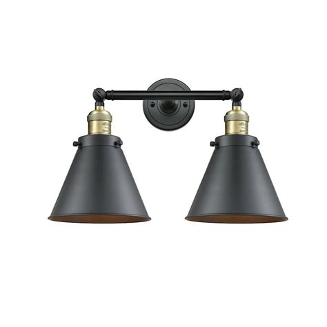 Innovations Lighting 2 Light Appalachian 18 Bath Black Brass 208