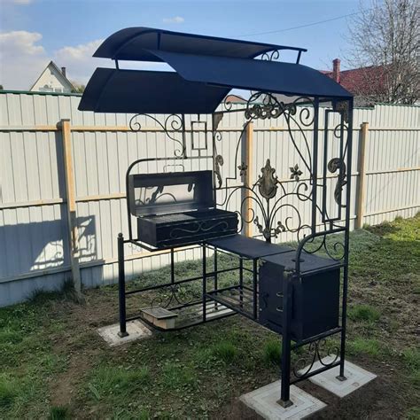 Навес для мангала из металла (155 фото) - фото - картинки и рисунки ...