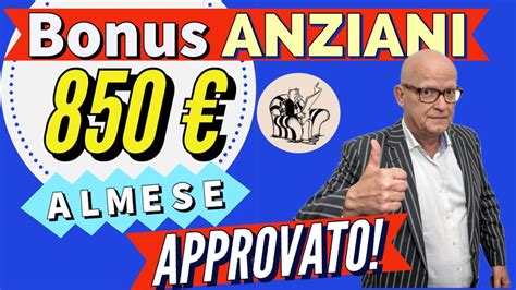 Approvato Bonus Anziani Da Al Mese Ecco Come Funziona E I