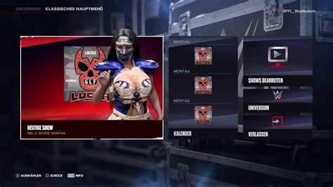 WWE 2K24 Univers Debüt Lucha night Tuesday YouTube