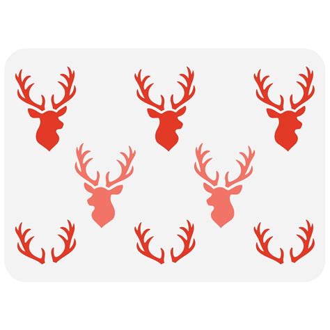 Free clip deer skull stencil, Download Free clip deer skull stencil png ...