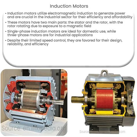 Induction Motors How It Works Application And Advantages