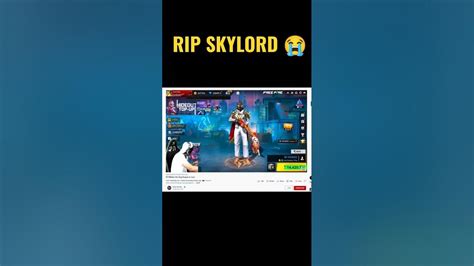 Gyan Sujan Live Reaction On Skylord Death 😭 Skylord Shorts Skylord Youtube