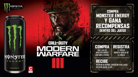 ¡Compra Monster Energy y Gana Recompensas Dentro de Call of Duty ...