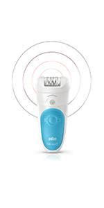 Braun Silk épil Depilatore Donna Bikini Styler Rifinitore di