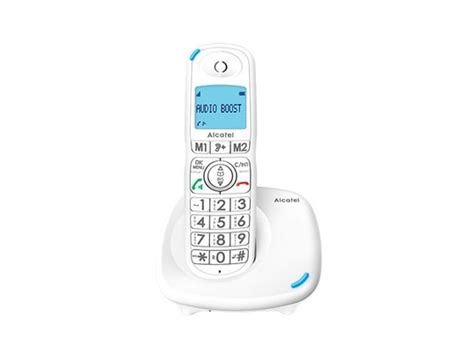 T L Phone Sans Fil Alcatel VERSATIS XL 575 DECT Blanc ALCATEL S0421098