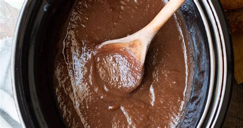 Slow Cooker Apple Butter Punchfork