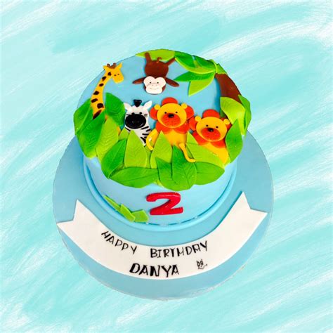 Pretty Animals 2 D Cakes/ Birthday Cakes For Boys/ Cakes For Kids Under ...