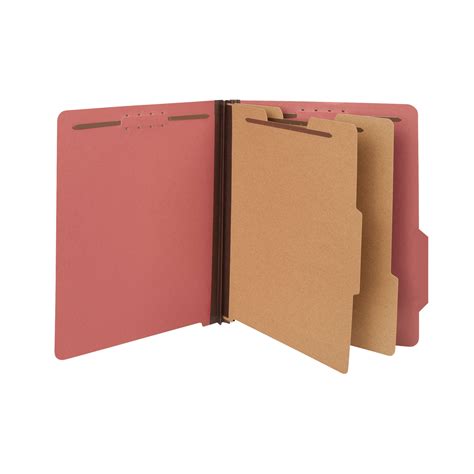 Bright Colored Pressboard Classification Folders 2 Expansion 2