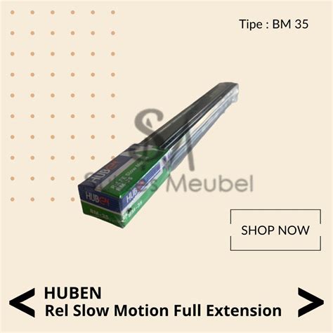 Jual Bm 35 400 Huben Rel Laci Slow Motion Double Full Extension 40