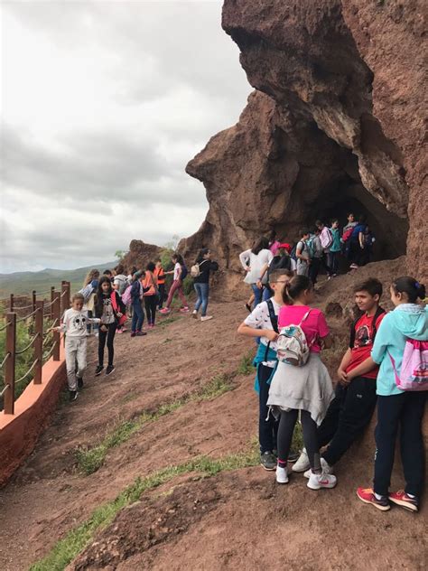 Visita Del Alumnado De Sexto Al Poblado Aborigen De Cuatro Puertas